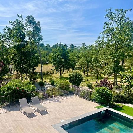 Superbe Villa Seillans La Grande Bastide Avec Piscine, Jardin, Climatisation Et Salle De Sport Luaran gambar