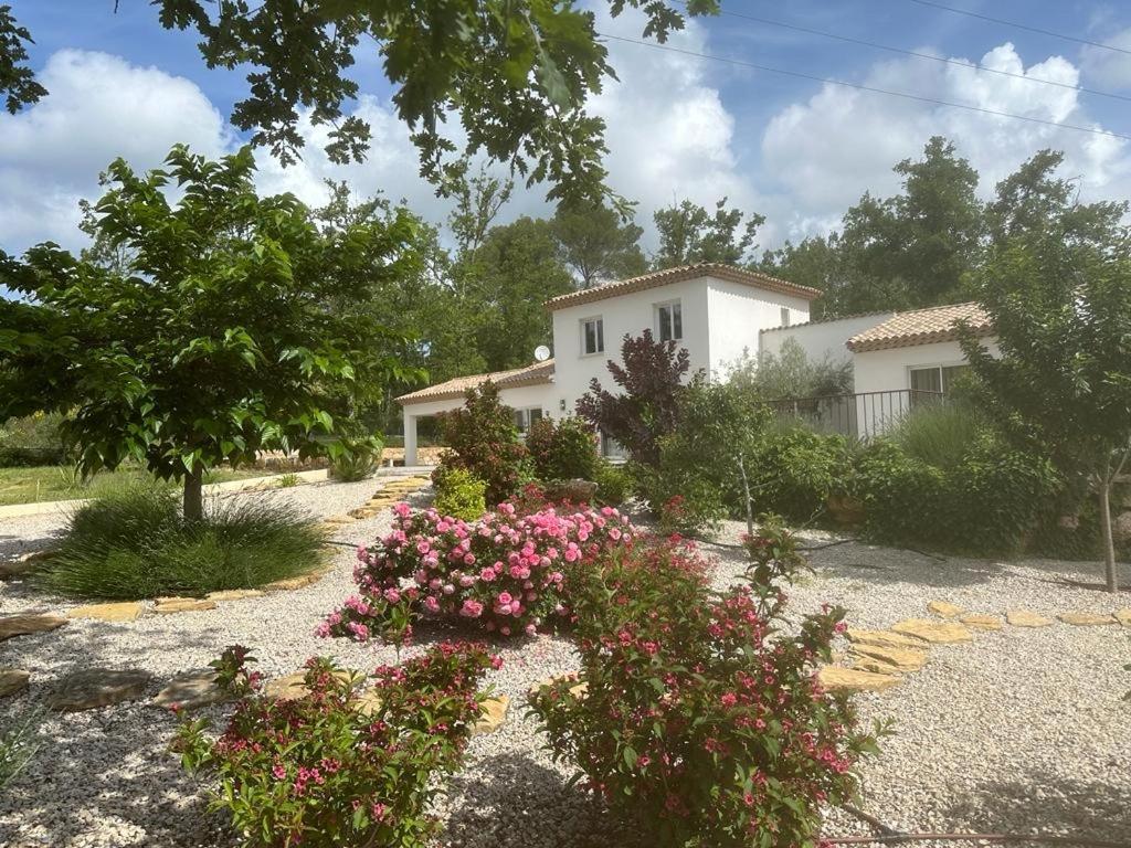 Superbe Villa Seillans La Grande Bastide Avec Piscine, Jardin, Climatisation Et Salle De Sport Luaran gambar