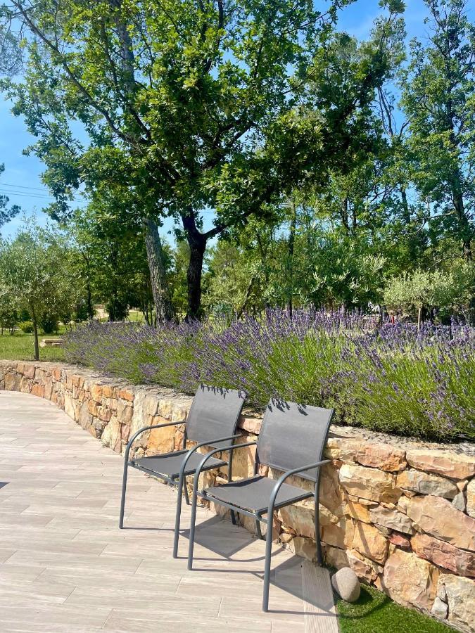 Superbe Villa Seillans La Grande Bastide Avec Piscine, Jardin, Climatisation Et Salle De Sport Luaran gambar
