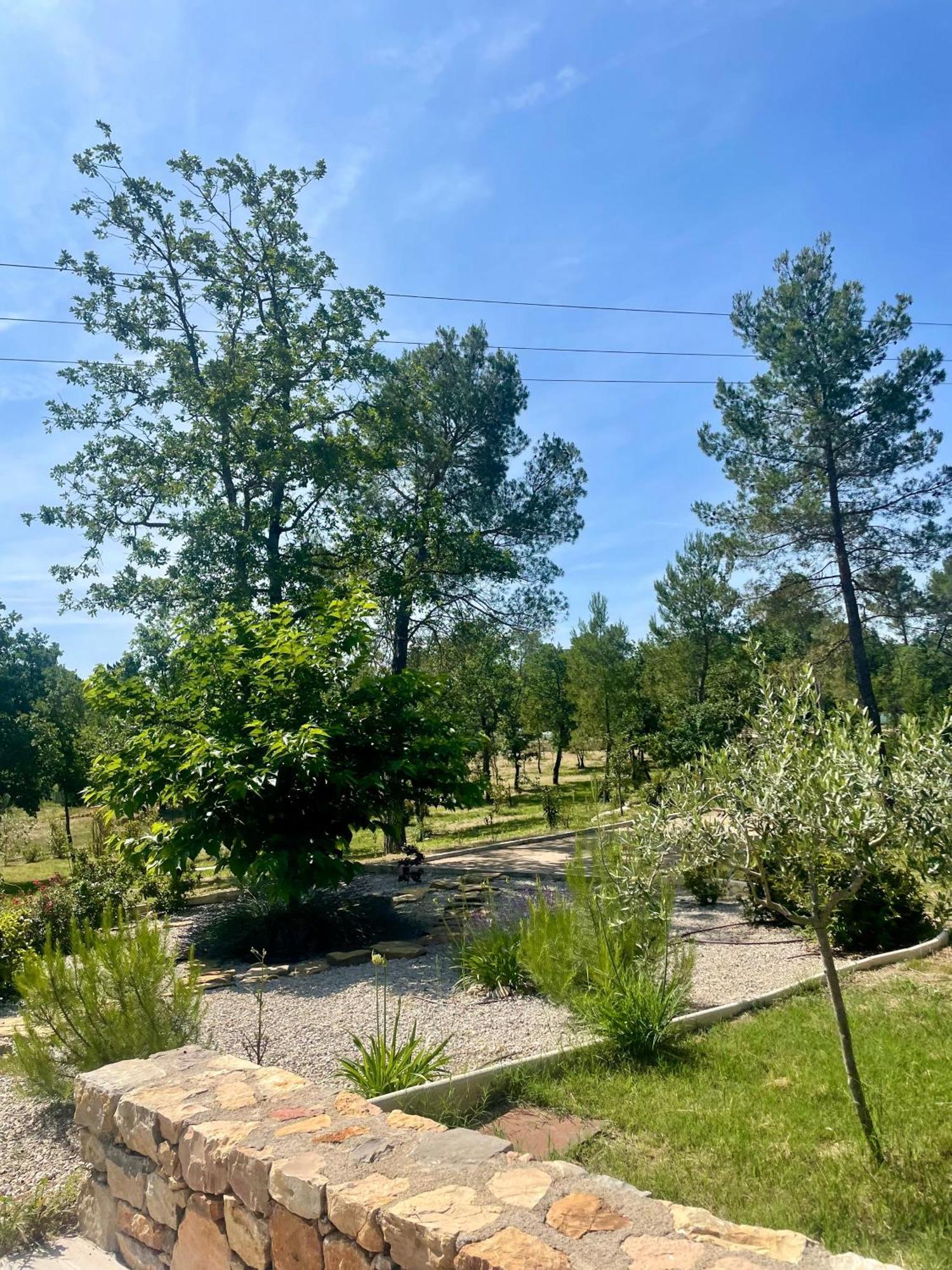 Superbe Villa Seillans La Grande Bastide Avec Piscine, Jardin, Climatisation Et Salle De Sport Luaran gambar