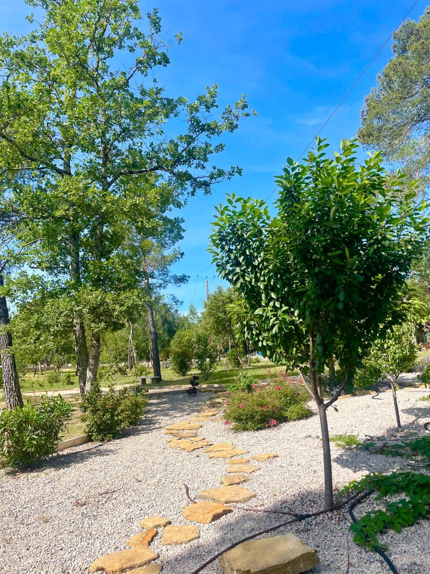 Superbe Villa Seillans La Grande Bastide Avec Piscine, Jardin, Climatisation Et Salle De Sport Luaran gambar