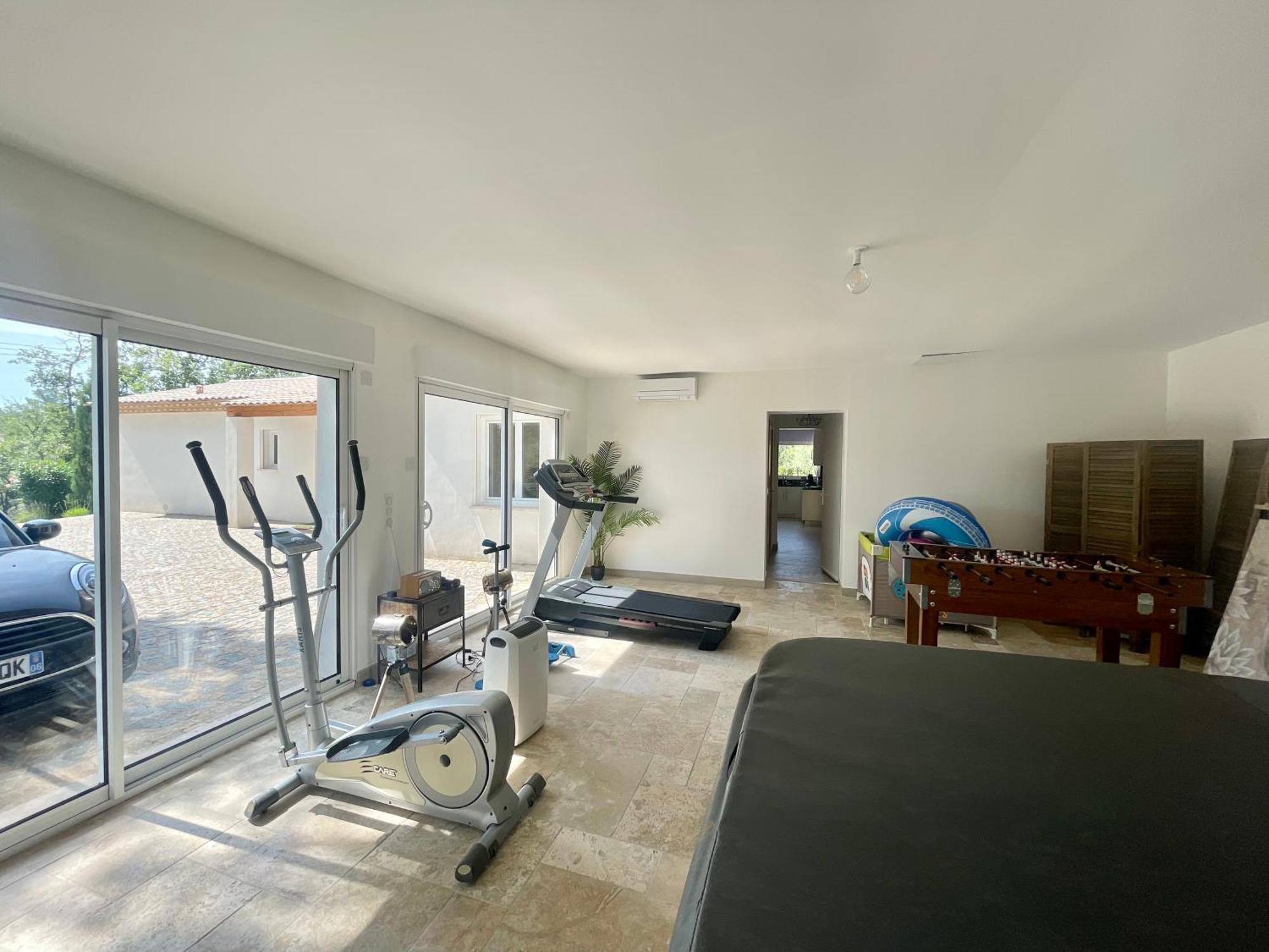 Superbe Villa Seillans La Grande Bastide Avec Piscine, Jardin, Climatisation Et Salle De Sport Luaran gambar