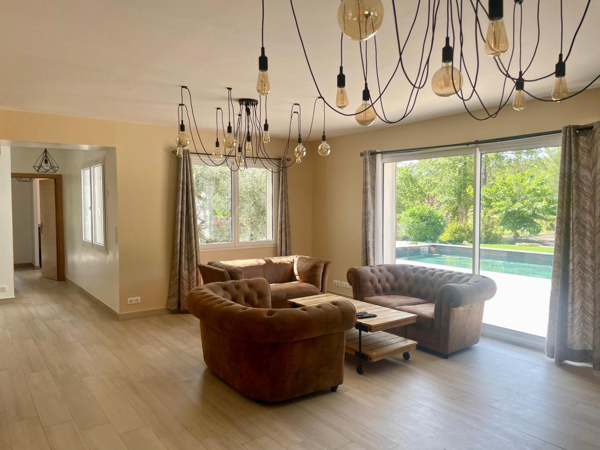 Superbe Villa Seillans La Grande Bastide Avec Piscine, Jardin, Climatisation Et Salle De Sport Luaran gambar