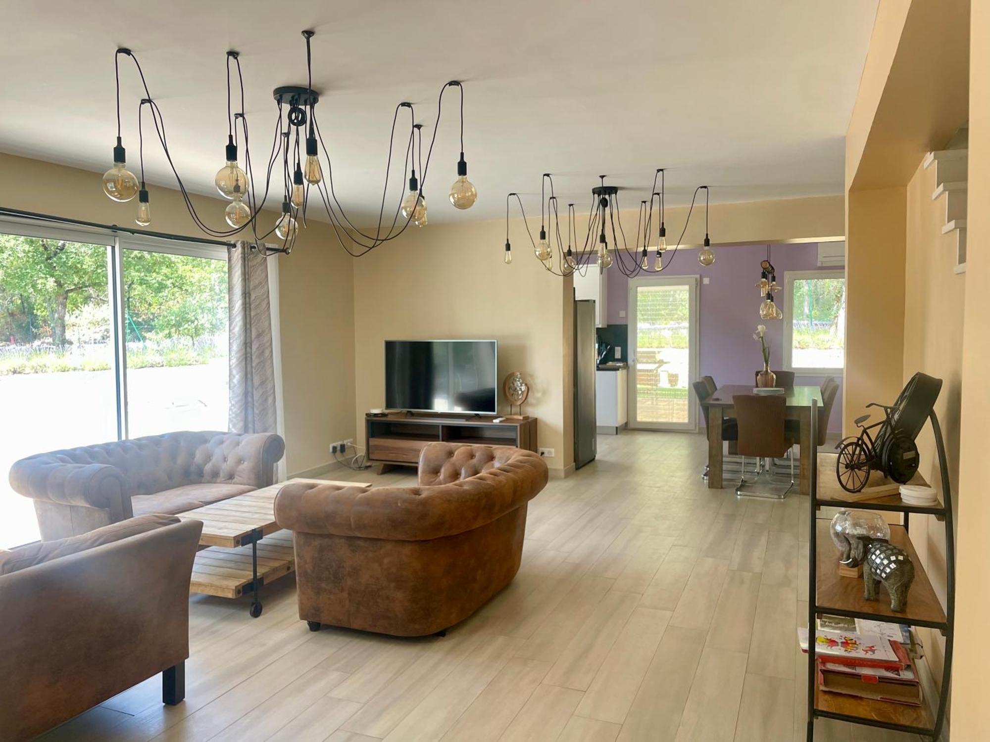 Superbe Villa Seillans La Grande Bastide Avec Piscine, Jardin, Climatisation Et Salle De Sport Luaran gambar